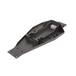 Lower chassis (black) (166mm long battery compartment) (fits [TRX3728]