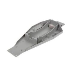 Lower chassis (gray) (166mm long battery compartment) (fits [TRX3728A]