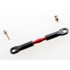 Turnbuckle, aluminum (red-anodized), camber link, front, 39m [TRX3737]