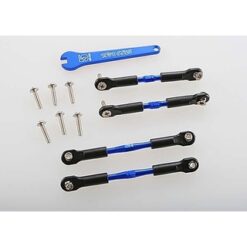 Turnbuckles, aluminum (blue-anodized), camber links, front, [TRX3741A]