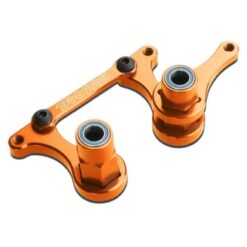 Steering bellcranks. drag link (orange-anodized 6061-T6 alum [TRX3743T]