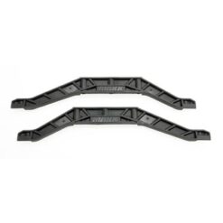 Chassis braces, lower (black) (2) [TRX3921]