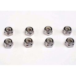 Nuts, 5mm nylon locking (8) [TRX4147]