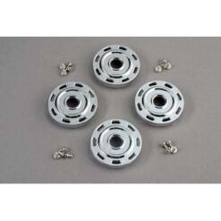 Wheel covers, Mercedes style (chrome) (4)/attachment screws [TRX4278]