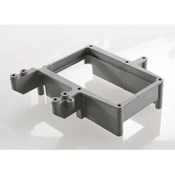 Fuel tank box (holder)/ throttle servo mount (grey) [TRX4432A]