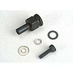 Adapter nut, clutch/ 3x10mm cap screw/washer/ split washer ( [TRX4844]