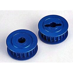 Pulleys, 20-groove (middle)(blue-anodized, light-weight alum [TRX4895X]