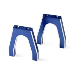 Servo mounts, throttle/ brake (machined aluminum) (blue) (f& [TRX4919X]