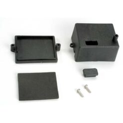 Box, receiver/ x-tal access rubber plug/ adhesive foam chass [TRX4924]