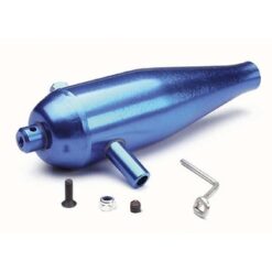 Tuned pipe, high performance (aluminum) (blue-anodized)/ pip [TRX4942]