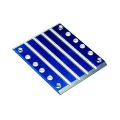 Skid plate, transmission, T6 aluminum (blue) [TRX4947X]