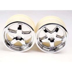 Wheels, T-Maxx (chrome) (2) [TRX4972X]