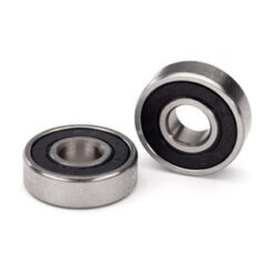 Ball bearing, black rubber sealed (6x16x5mm) (2) [TRX5099A]