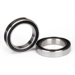 Ball bearings, black rubber sealed (15x21x4mm) (2), TRX5102A [TRX5102A]