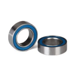 Ball bearings, blue rubber sealed (6x10x3mm) (2), TRX5105 [TRX5105]