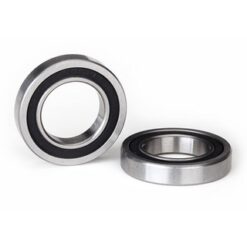 Ball bearing, black rubber sealed (15x26x5mm) (2), TRX5108A [TRX5108A]