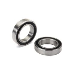 Ball bearing. black rubber sealed (20x32x7mm) (2) [TRX5196A]