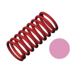 Spring, shock red (GTR) (5.4 rate pink) (1 pair) [TRX5443]