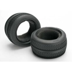 Tires, Victory 2.8 (front) (2)/ foam inserts (2) [TRX5571]