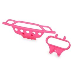 Bumper, front/ bumper mount, front (PINK), TRX5835P [TRX5835P]