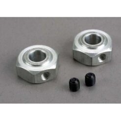 Aluminum hex wheel hubs (2)/ 5x6 GS (2) [TRX6046]