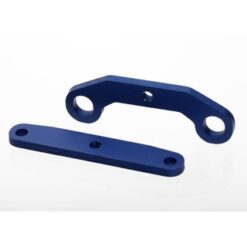 Bulkhead tie bars, front & rear, aluminum (blue-anodized) [TRX6423]