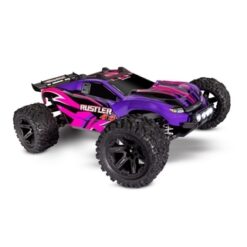 Traxxas Rustler 4X4 TQ 2.4GHz LED lights (incl. battery/charger) - Pink [TRX67064-61PINK]