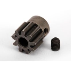 Gear, 9-T pinion (32-p) (mach. steel)/ set screw [TRX6745]