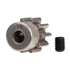 Gear, 10-T pinion (32-p) (steel)/ set screw [TRX6746]