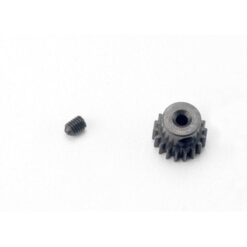 Gear, 18-T pinion (48-pitch, 2.3mm shaft)/ set screw [TRX7041]