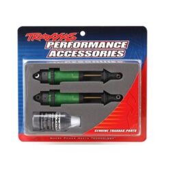 Shocks, GTR xx-long green-anodized, PTFEcoated bodies with TiN shafts (fully ass [TRX7462G]