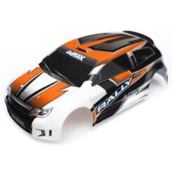 Body, Latrax 1/18 Rally, Orange (Painted)/ Decals, TRX7517 [TRX7517]