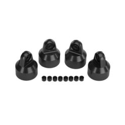 Shock caps, GTX shocks/ springaluminum (Hard) (4) spacers(8), TRX7764X [TRX7764X]