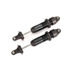 Shocks, GTX, medium (aluminum, black-anodized) (fully assembled w/o springs) (2) [TRX7861A]