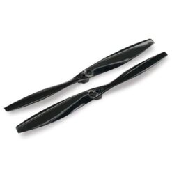 Rotor blade set, black (2) (with screws), TRX7926 [TRX7926]