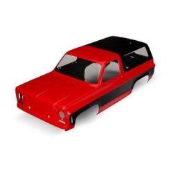 Body, Chevrolet Blazer (1979) (red) (requires grille, side mirrors, door handles [TRX8130A]