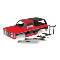 BODY, CHEVROLET BLAZER (1979), COMPLETE (RED) (INCLUDES GRILLE, SIDE MIRRORS, DO [TRX8130R]