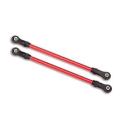 Suspension links, rear upper, red (2) (5x115mm, powder coated steel) (assembled [TRX8142R]