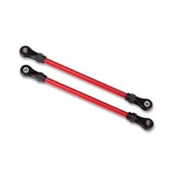 Suspension links, front lower, red (2) (5x104mm, powder coated steel) (assembled [TRX8143R]