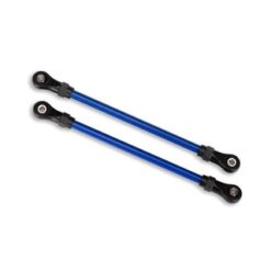 Suspension links, front lower, blue (2) (5x104mm, powder coated steel) (assembl [TRX8143X]