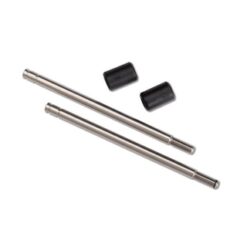 Shock shaft, 3x57mm (GTS) (2) (includes bump stops) (for use with TRX-4 Long Arm [TRX8161]
