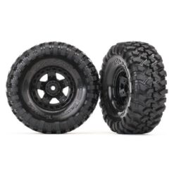 Tires and wheels, assembled, glued (TRX-4 Sport wheels, Canyon Trail 1.9 tires) [TRX8179]