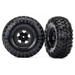 Tires and wheels, assembled, glued (TRX-4 Sport wheels, Canyon Trail 2.2 tires) [TRX8181]