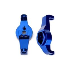 Caster blocks, 6061-T6 aluminum (blue-anodized), left and right [TRX8232X]