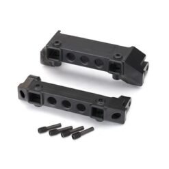 Bumper mounts, front & rear/ screw pins (4), TRX8237 [TRX8237]