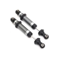 Shocks, GTS, silver aluminum (assembled with spring retainer, TRX8260 [TRX8260]