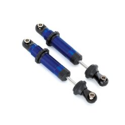 Shocks, GTS, aluminum (blue-anodized) (assembled with spring, #TRX8260A [TRX8260A]