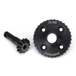 Ring gear, differential/ pinion gear, differential (overdrive, machined) [TRX8287]