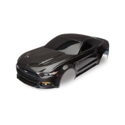 Body, Ford Mustang, black (painted, decals applied), TRX8312X [TRX8312X]