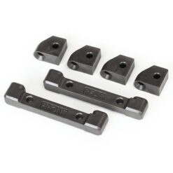 Mounts, suspension arms (front & rear) (4)/ hinge pin retain, TRX8334 [TRX8334]